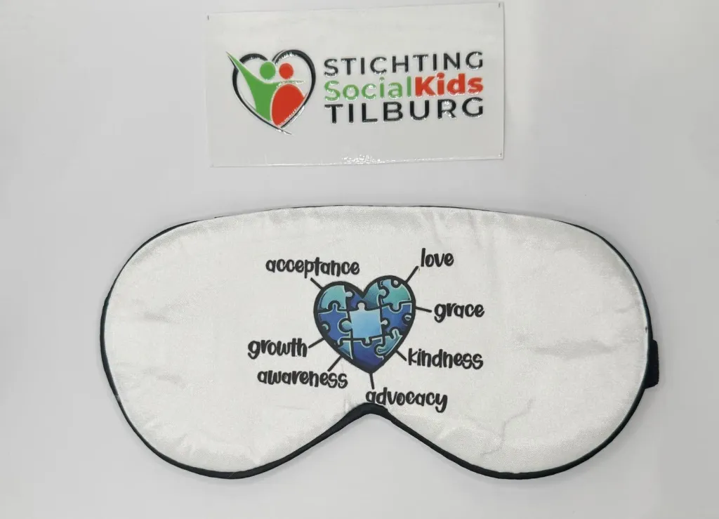 Slaapmasker "Acceptance/Growth/Awareness"