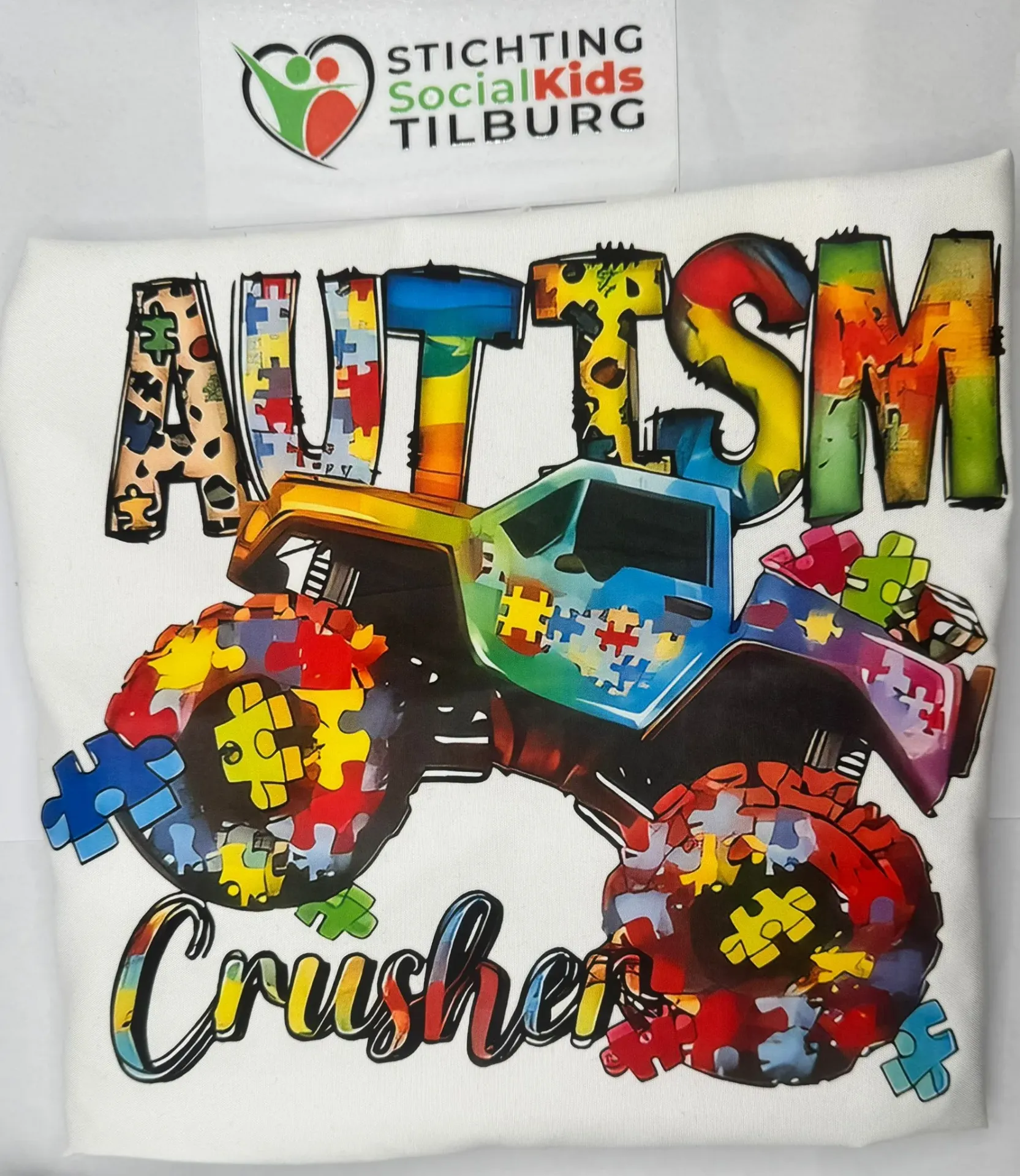 Kussensloop "Autism Crusher"